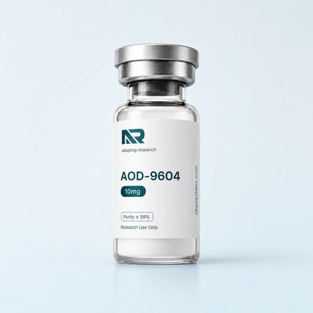 AOD-9604 research peptide vial