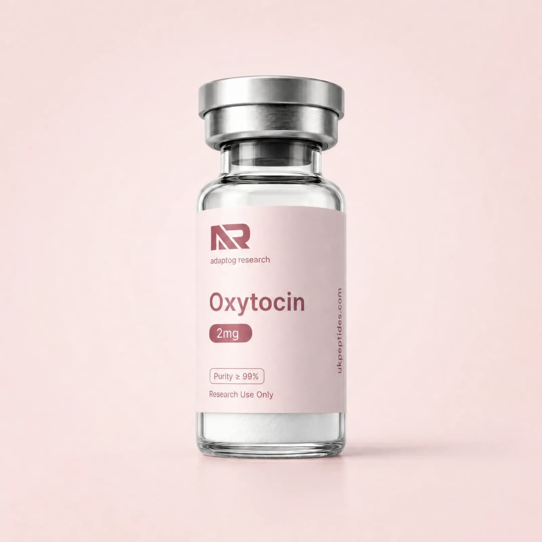 Oxytocin research peptide vial