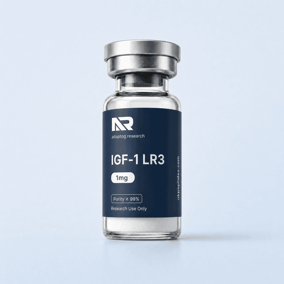IGF-1 LR3 research peptide vial