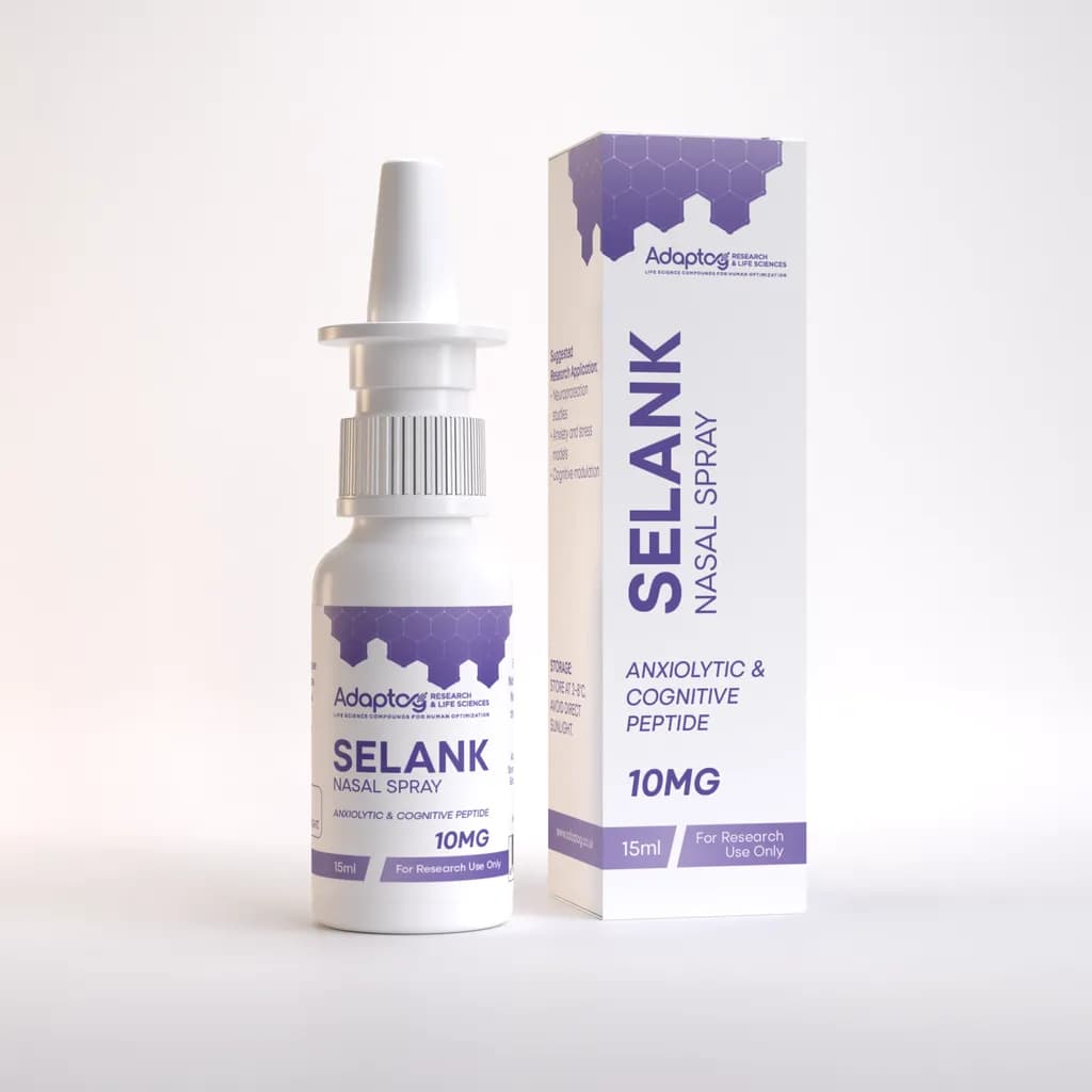Selank Nasal Spray research peptide vial